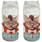 petite-chaussette-rigolote-animaux-chat-hipster