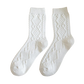 chaussette-hiver-femme-blanc-casse